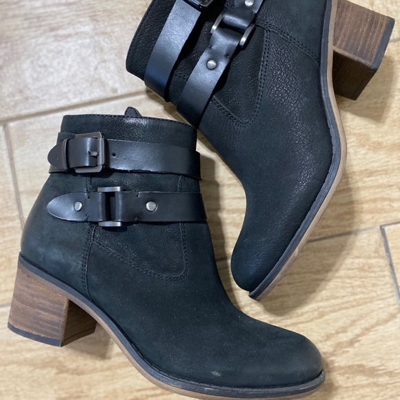 Franco Sarto leather ankle boots - Picture 3 of 3